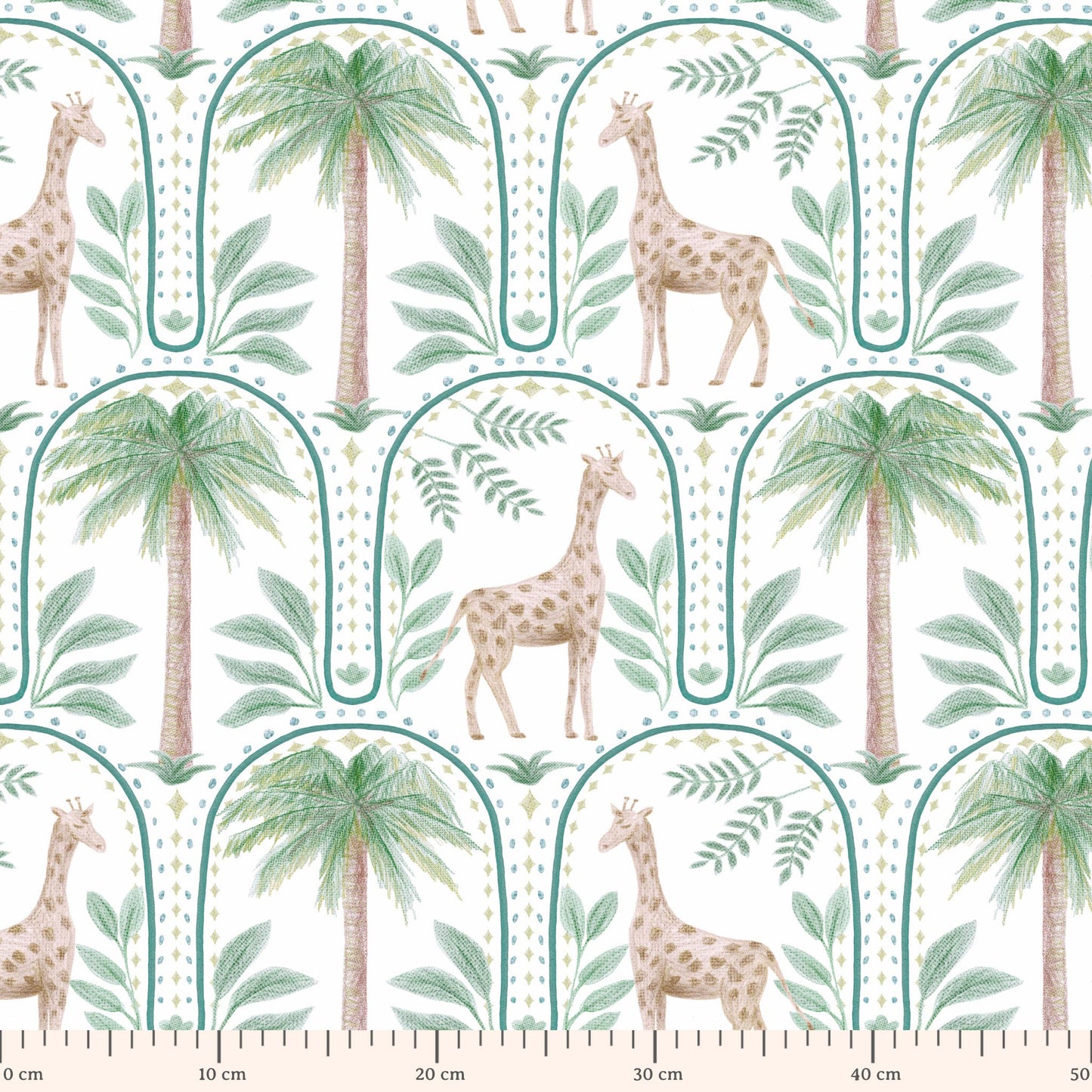 tropical chic giraffe