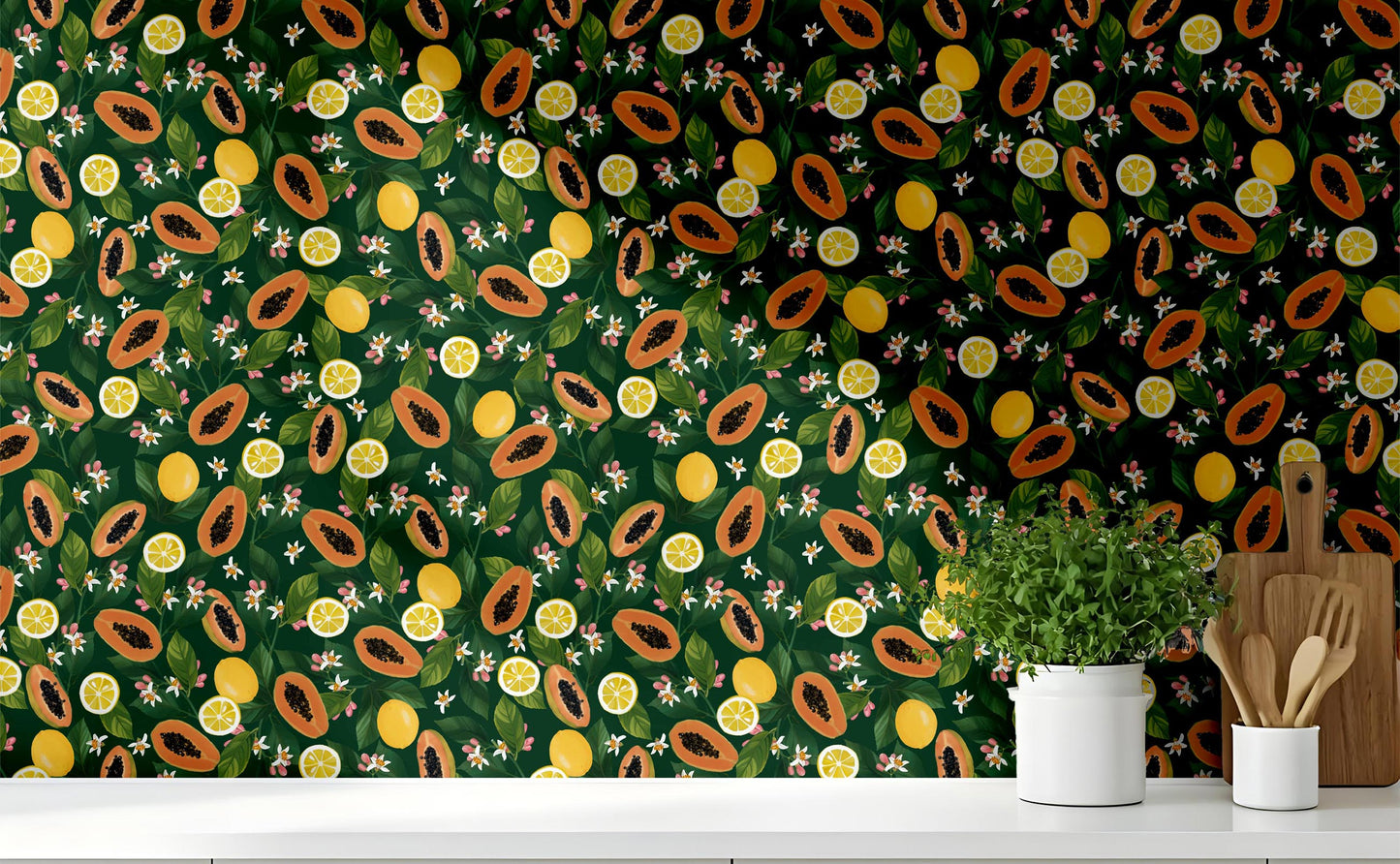 tropical papaya mix