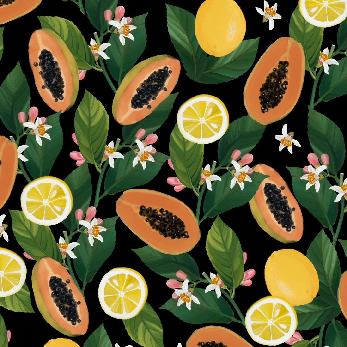 tropical papaya mix